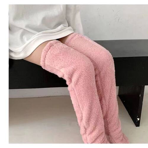 睡眠袜过膝长款冬季暖脚暖腿神器睡眠护膝保暖脚踝保暖套暖脚神器