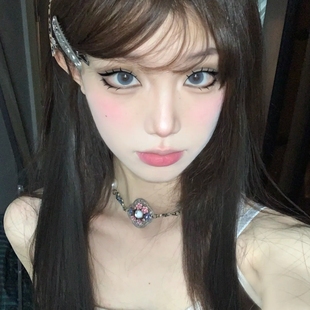 小众古着choker锁骨链女复古镂空蝴蝶珍珠拼接项链做旧款重工颈链