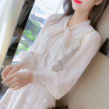 秋装 潮早秋 2019年新款 流行长袖 秋季 雪纺连衣裙子仙女超仙森系女装