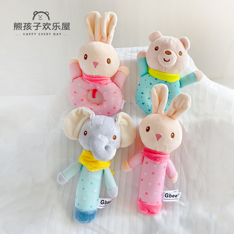 婴幼儿彩色柔软BB棒婴儿手抓棒