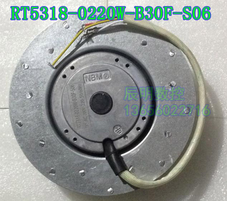 数控机床/CNC/主轴散热风扇电机/风机/RT5318-0220W-B30F-S06