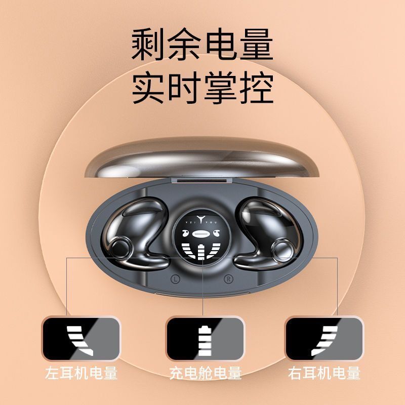 跨境2025新款蓝牙耳机MD538贴耳