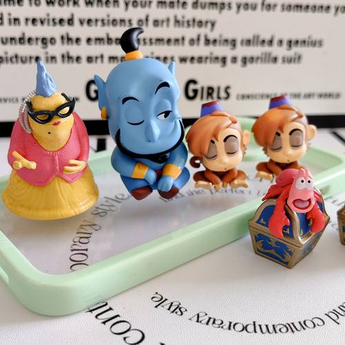 散货新款上市动漫形象阿拉丁神灯TAKY公仔摆件diy奶油胶滴胶配件