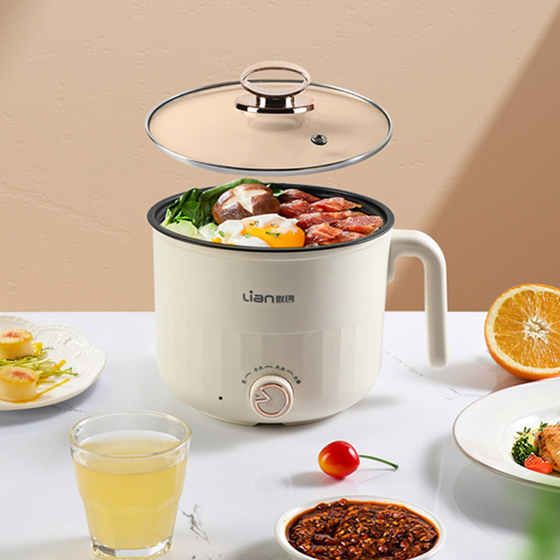 联创电煮锅家用宿舍一体泡面小火锅涮肉锅多用途小型电热多功能锅,厨房电器,电煮锅,淘宝优惠券,粉丝福利购,淘宝优惠卷