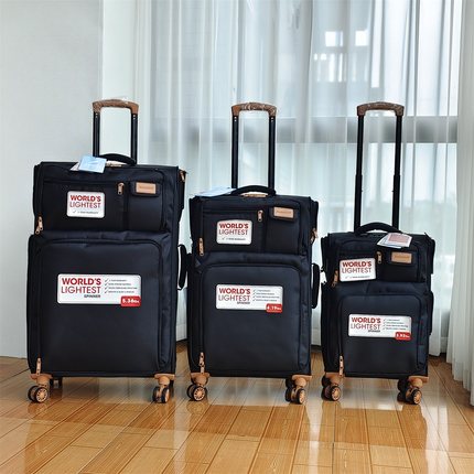 牛津布20寸登机箱24寸旅行箱拉杆箱28寸包超轻帆布大容量行李箱