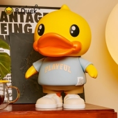 B.Duck小黄鸭经典 系列32cm大娃潮流手办搪胶公仔娃娃可爱桌面摆件