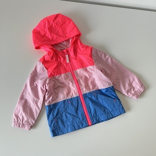 秋款新品 两层 薄款 女童风衣 夹克2-5岁