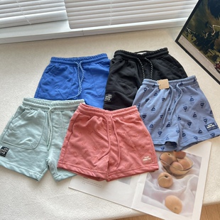 新款 幼童小童童装短裤 毛圈夏季运动短裤 1-5岁