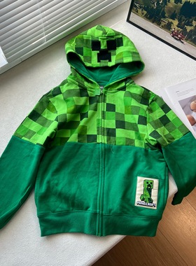 秋季款男童童装儿童卫衣世界动漫薄绒卫衣中大童绒衫外套 110-160