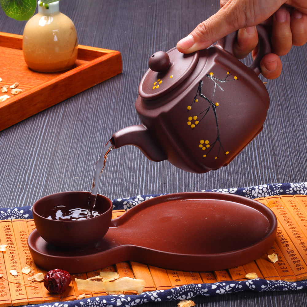 三件套酒店会所茶楼包间紫砂汤壶