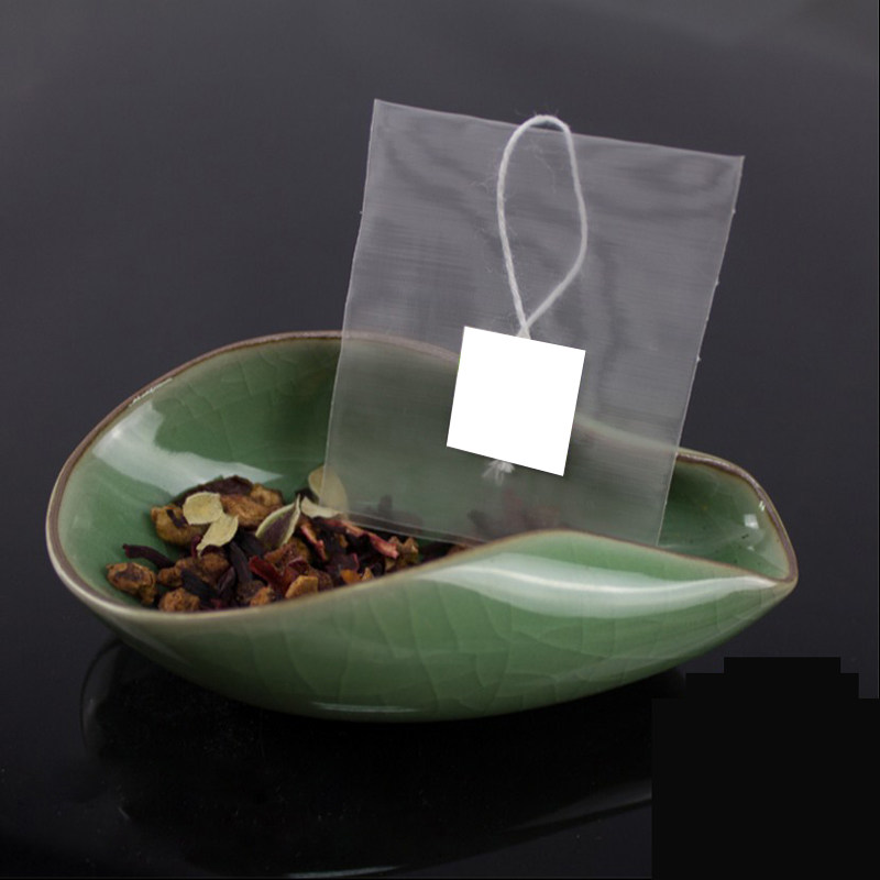 定制500个白标5.8*7茶包袋尼龙三角立体花茶袋泡茶袋过滤袋一次性