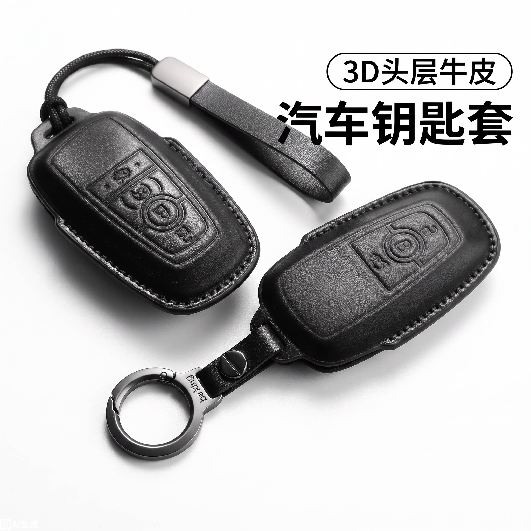福特林肯高端真皮钥匙套