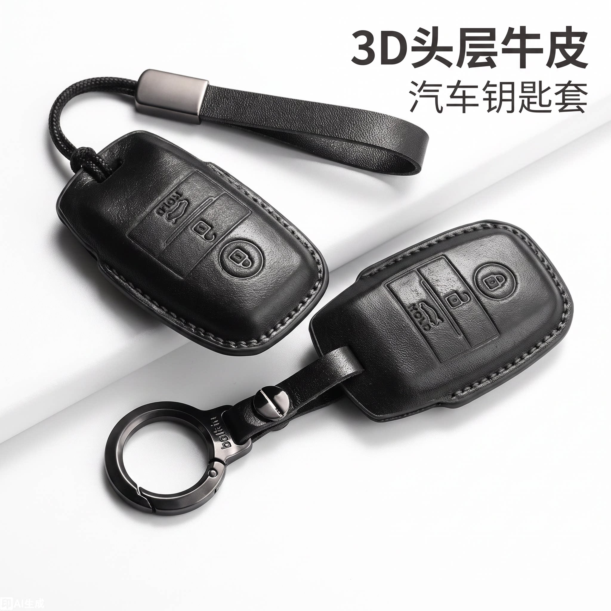 起亚车钥匙套智跑k2包k3扣