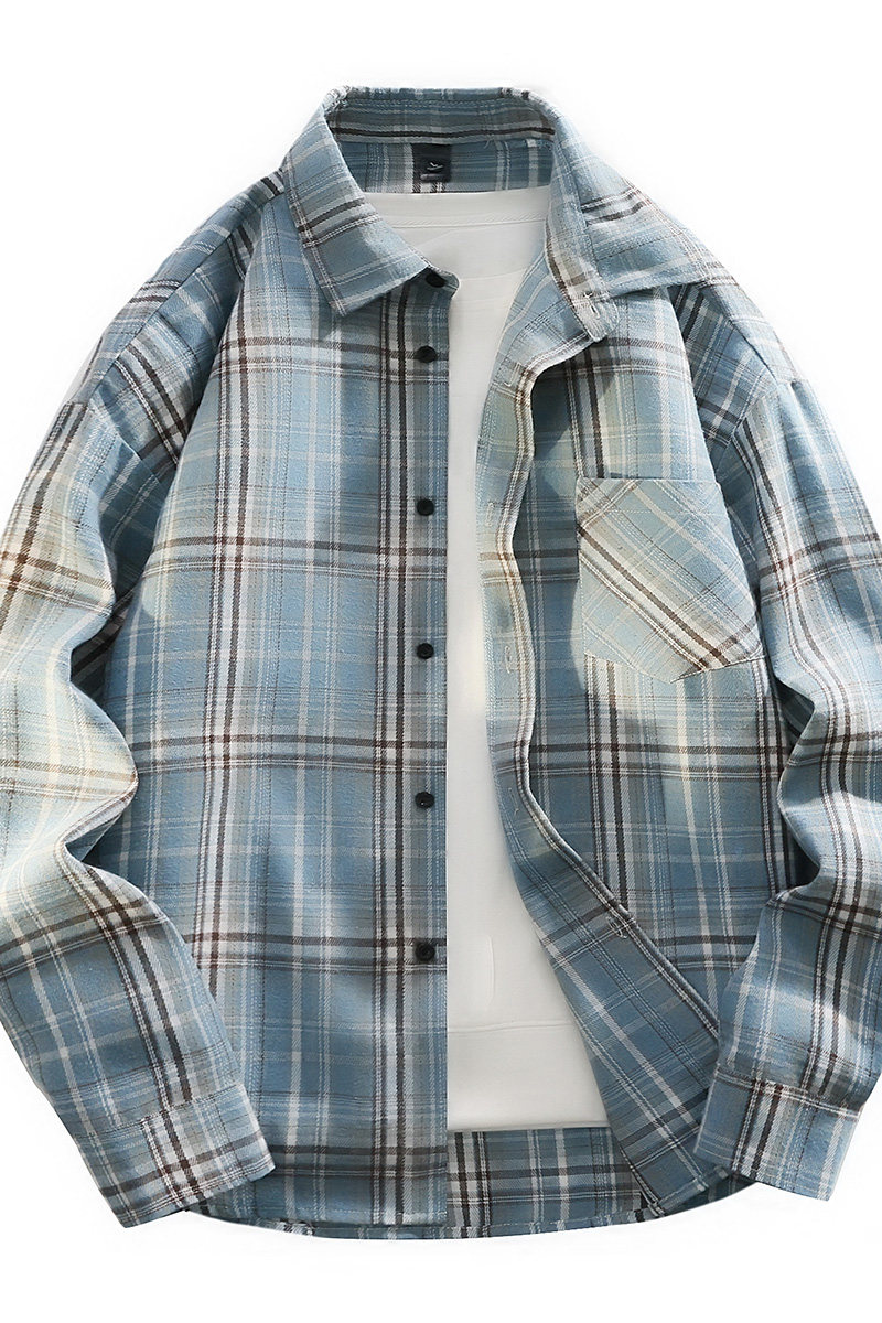 26长袖衬衫经典职场休闲衬衫男士有大码M-5XL8850P25特,男装衬衫,电商A010
