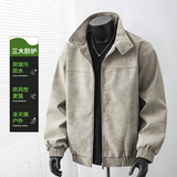 得物品质休闲皮夹克飞行服皮衣男防外套730特P58，男装夹克，电商A010