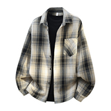 26长袖衬衫经典职场休闲衬衫男士有大码M-5XL货号：2201P35特，男装衬衫，电商A010