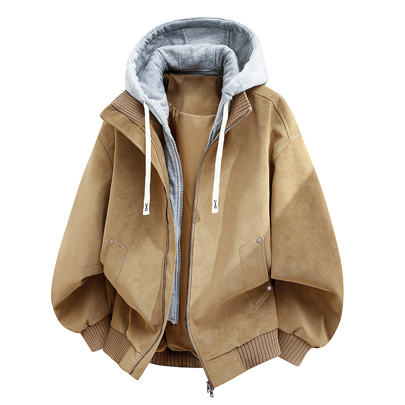 26春季户外直播品质青少年休闲夹克冲锋衣连帽外套2551-P68，男装夹克，电商A010