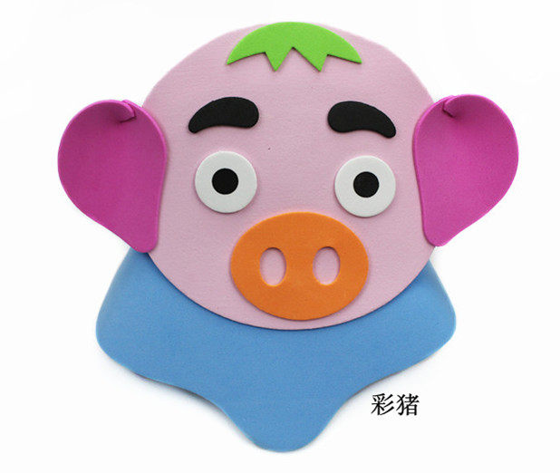 林芳20geva帽子遮阳帽亲子活动卡通头饰十二生肖头饰