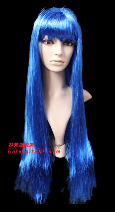 林芳 150gCOSPLAY假发非主流长直发化妆舞会假发长发直发75CM