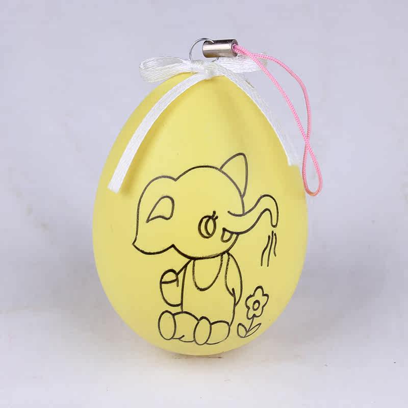 林芳 6g仿真鸡蛋壳上色手绘鸡蛋DIY彩模彩坯装饰挂饰复活节彩蛋