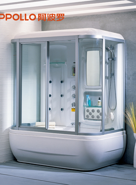 appollo阿波罗淋浴房卫浴干湿浴室家用长方形蒸汽香薰按摩A-0735