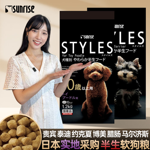 现货日本盛来知sunrise贵宾犬