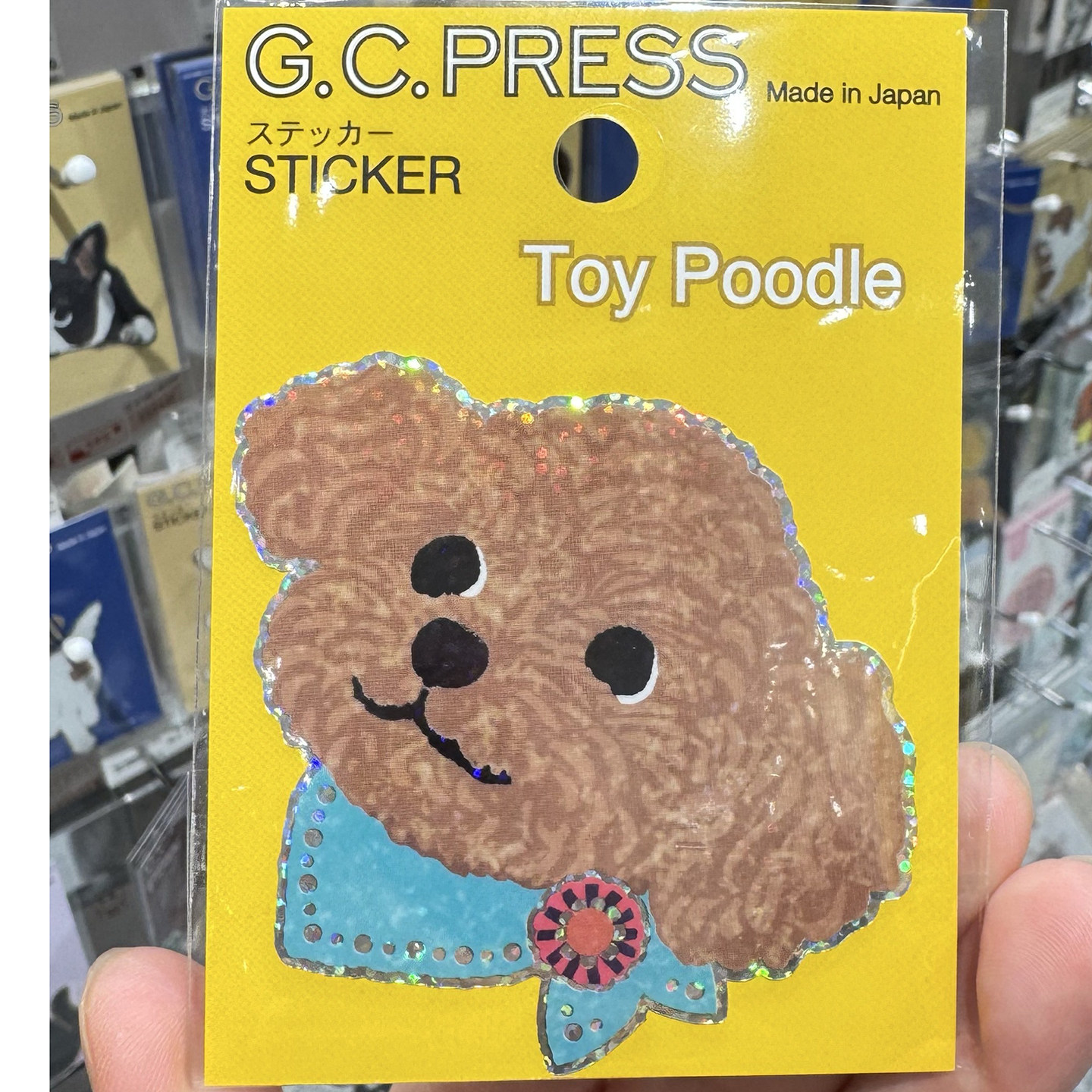 日本制造  超可爱狗狗造型泰迪 比熊 雪纳瑞 拉布拉多 n装饰贴