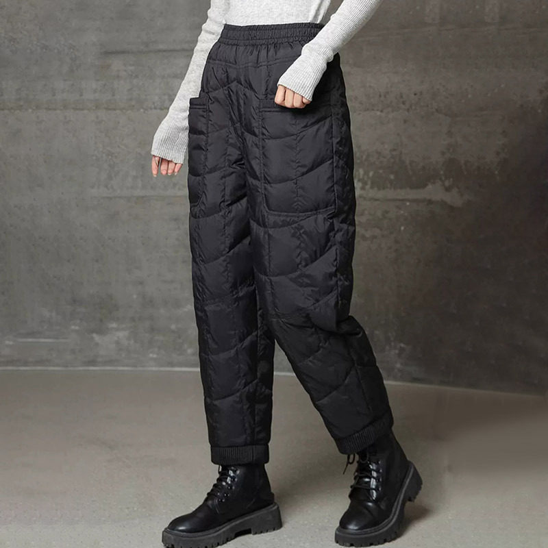 2025新款轻薄棉宽松大码胖MM休闲加厚保暖气小个子哈伦裤保暖女裤,女装/女士精品,棉裤/羽绒裤,淘宝优惠券,粉丝福利购,淘宝优惠卷