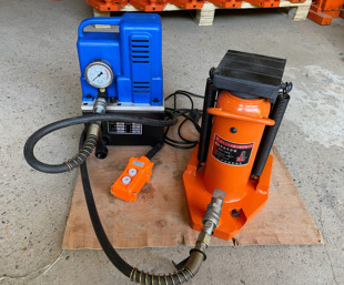 电动爪式 跨顶20吨30T油压低位起道机 千斤顶电动千斤顶50吨立式