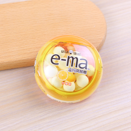 uha日本进口维c柠檬33g味觉糖