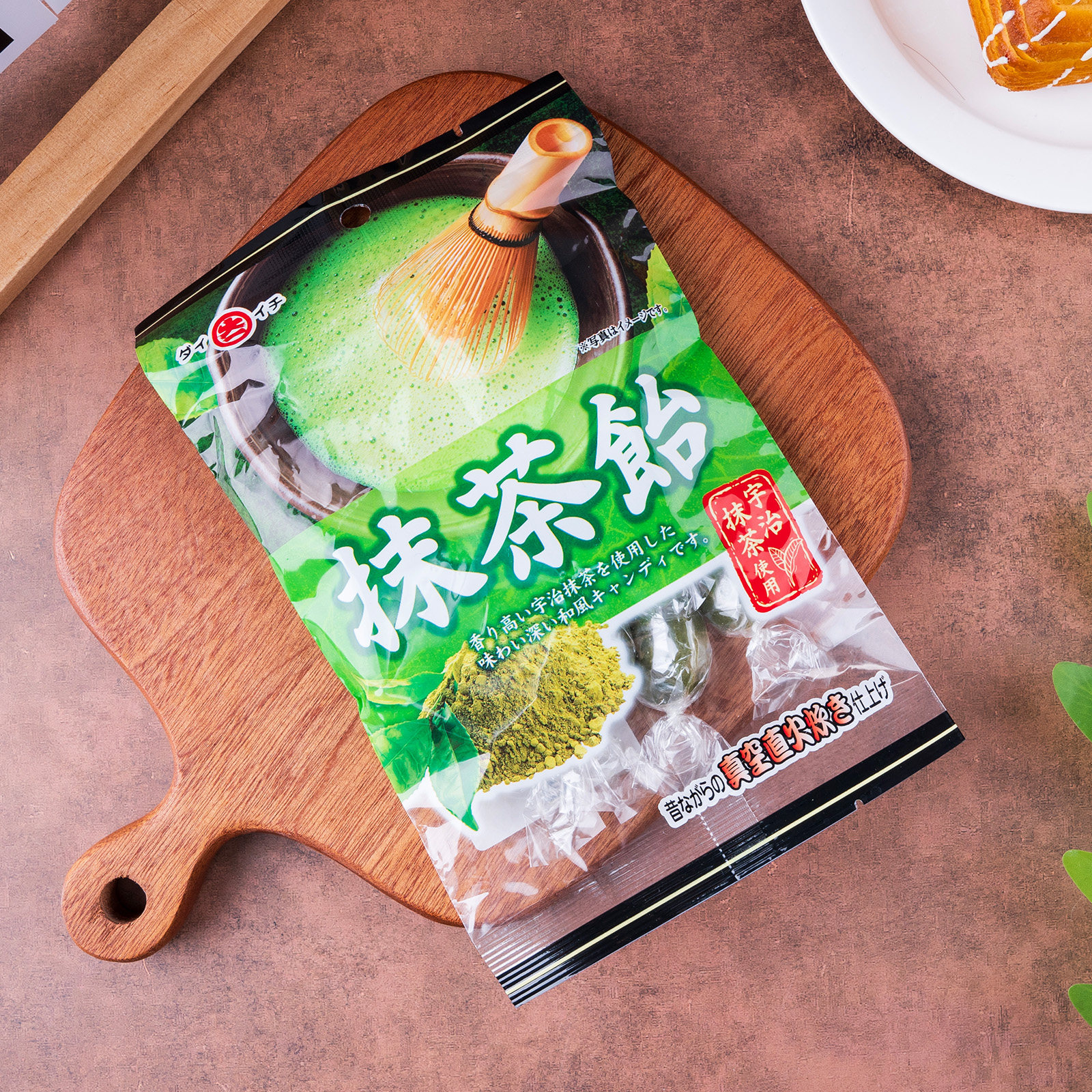 日本进口大一制果抹茶饴 宇治抹茶硬糖独立包装和风休闲糖果喜糖