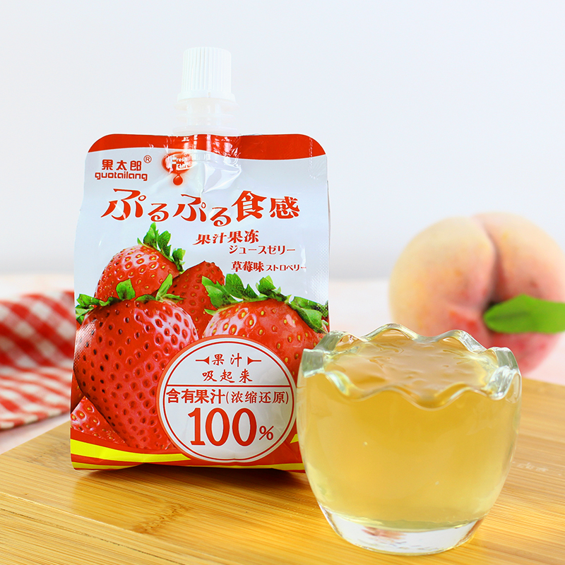星宇果太郎草莓味可吸果冻
