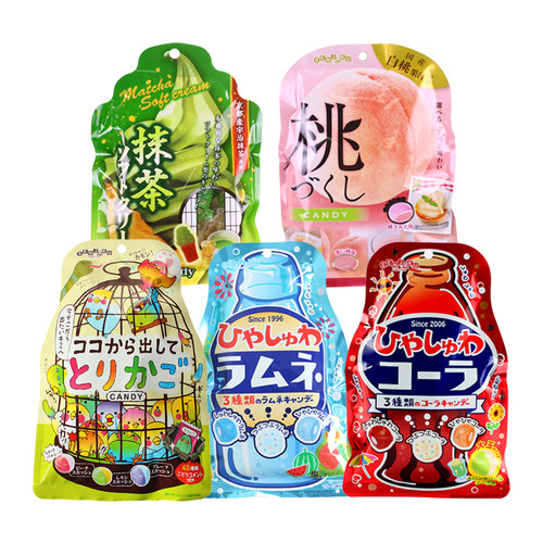 什锦糖日本硬糖果扇雀饴