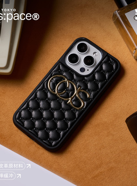 壳空间原创cas皮革黑色适用苹果iPhone16promax手机壳苹果15高级感新款14