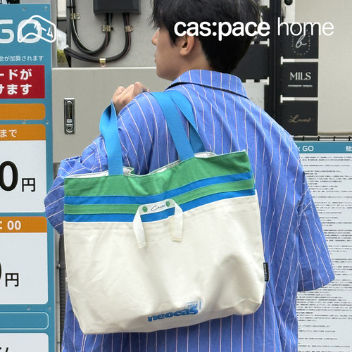 壳空间原创neocas帆布包单肩包手提-斜挎两用大容量百搭通勤包