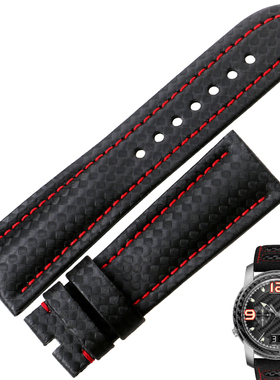 适用于宝珀开创系列8886F-3603-52B宝铂R85F-1203-52B真皮手表带