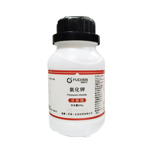 氯化钾KCL分析纯AR500G含量99.5%白色结晶粉末实验化学试剂
