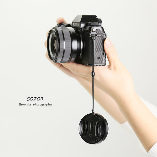 sozor镜头盖防丢绳富士专用