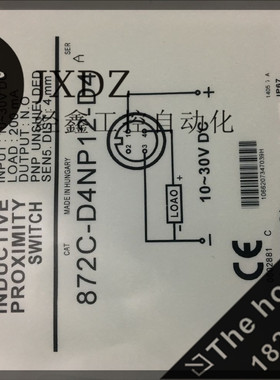 现货全新罗克韦尔AB接近开关872C-D4NP12-D4/872C-D4NN12-D4