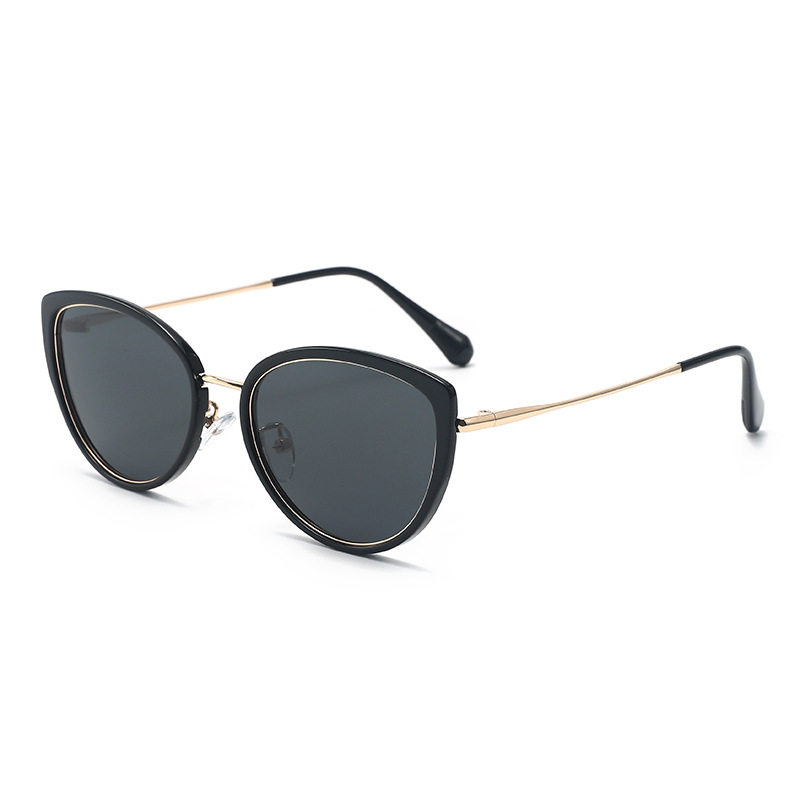 韩版潮猫眼偏光太阳眼镜男女时尚网红显脸小墨镜驾驶开车防紫外线,ZIPPO/瑞士军刀/眼镜,太阳眼镜,淘宝优惠券,粉丝福利购,淘宝优惠卷