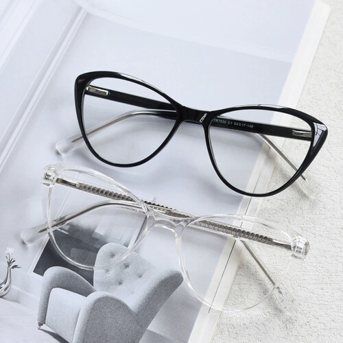 猫眼tr90可配近视眼镜框圆脸