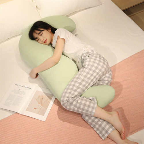 夏日专属冰丝可拆洗长条夹腿抱枕