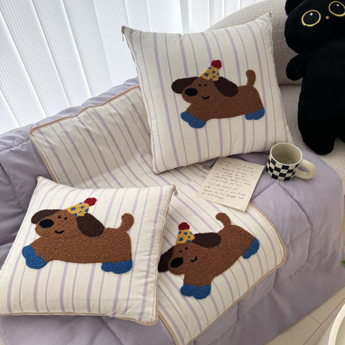 德洛娜午睡抱枕被子两用二合一