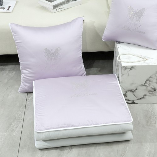 新款天丝凉感抱枕被子两用