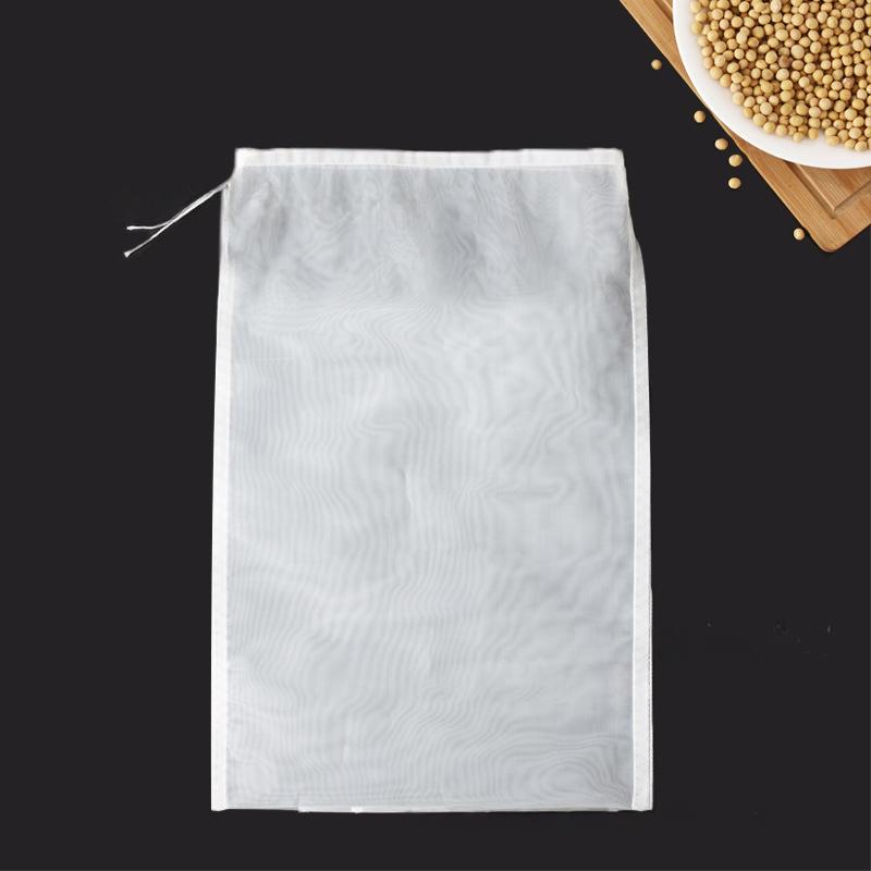 豆浆超细过滤袋厨房家用果汁葡萄酒过滤器纱布隔渣袋超密漏网袋子