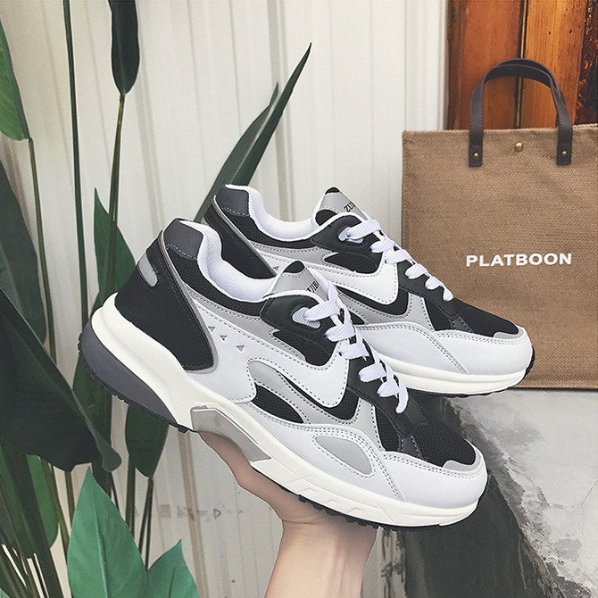 ins超火的鞋子男复古运动鞋春季网红同款韩国ulzzang原宿港风bf潮|msdalam kategori Kasut lelaki popular, kasut rendah - dari Buy2taobao.com untuk memberikan perkhidmatan ejen Taobao profesional membeli