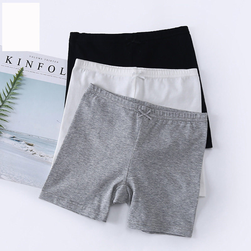 女生纯棉安全裤夏天打底裤双层