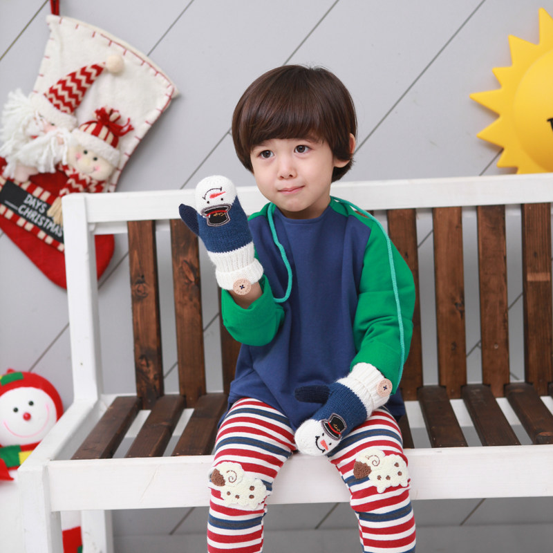 Gants pour enfants en de laine - Ref 2146894 Image 3