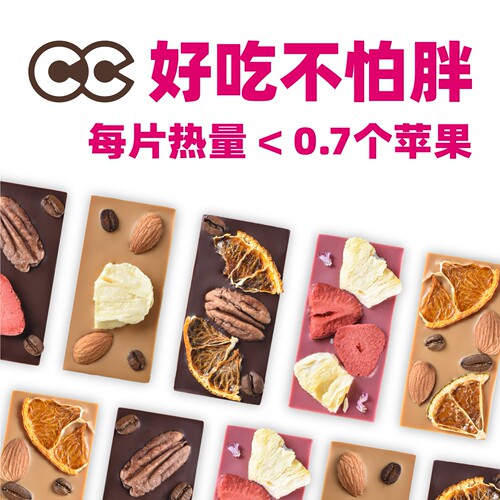 【小片尝鲜】馋巧巧手工水果巧克力低GI生日新年颜值礼物送女友