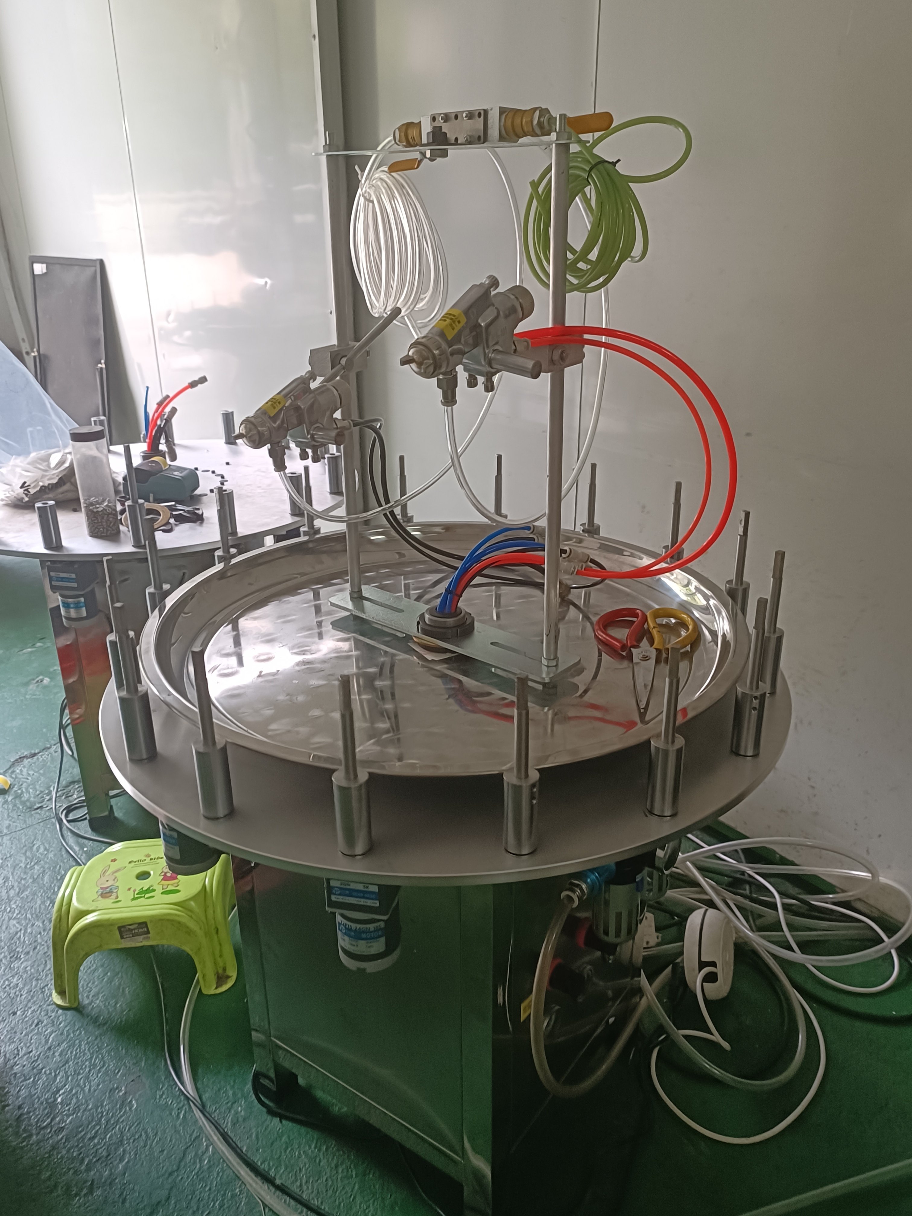 喷涂机8转16工位600行程全自动转盘反复喷涂机油漆水性喷漆铝材质,五金/工具,电动喷涂机,淘宝优惠券,粉丝福利购,淘宝优惠卷